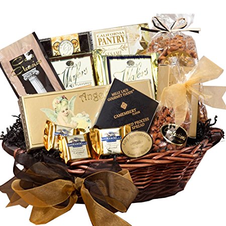 Art of Appreciation Gift Baskets Classic Gourmet Food and Snacks Set, Medium (Chocolate)