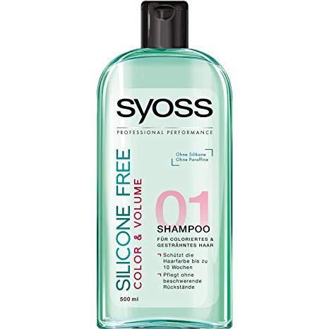 Syoss Silicone Free Color & Volume Shampoo 16.9 fl oz