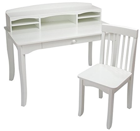 KidKraft Large Avalon Desk - White