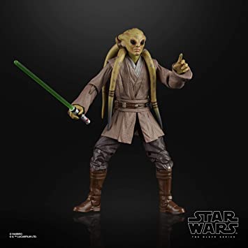 Star Wars The Black Series Kit Fisto Toy 6" Scale The Clone Wars Collectible Action Figure