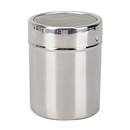 Glamorway Portable Stainless Steel Icing Sugar Dredger Chocolate Powder Shaker Flour Sifter