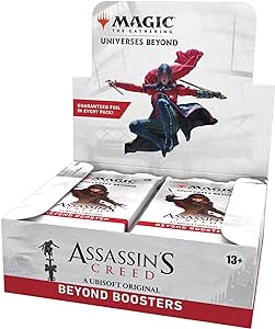 Magic: The Gathering - Assassin’s Creed Beyond Booster Box | 24 Beyond Boosters (7 Cards in Each Pack) | Collectible Trading Card Game for Ages 13