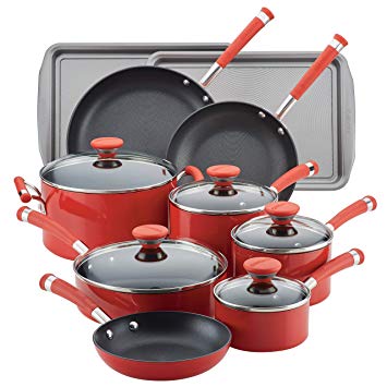 Circulon Acclaim Aluminum Nonstick Cookware Set, 15-Piece