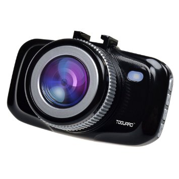 Toguard Full HD 1080P H.264 2.7" LCD Big Eye Dashboard Camera Black G-Sensor LDWS FCWS Parking Monitor Motion Detection and Night Vision