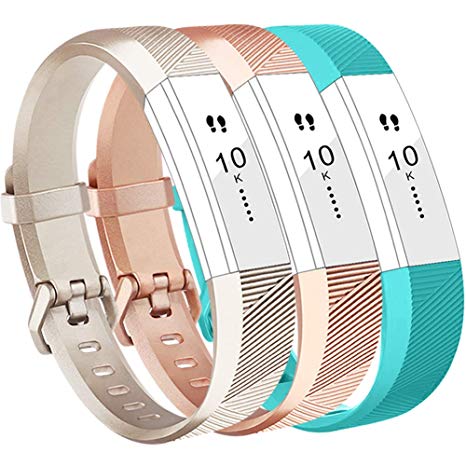 Vancle For Fitbit Alta Wrist Straps and Alta HR Strap, Adjustable Replacement Sport Wrist Straps Bands for Fitbit Alta and Alta HR Smartwatch Fitness Wristband