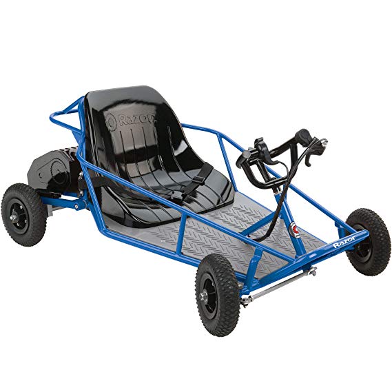 Razor 25143540 Kids Youth Single Rider Electric Car Go Kart Dune Buggy, Blue