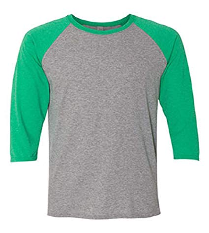 Jerzees Mens Dri-Power Active Triblend Baseball Raglan T-Shirt (601RR)