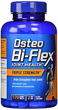 Osteo Bi-Flex Triple Strength with 5-Loxin Advanced Joint Care - 170 Caplets (Pack of 2)