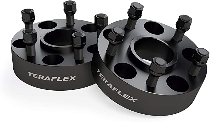 TeraFlex 1057000 JL | JT: 1.75” Wheel Offset Adapter Kit – 5x5” to 5x5” – Pair