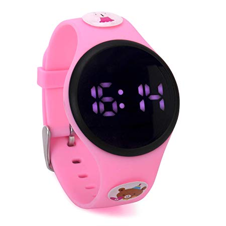 Potty Watch Baby Pink- Baby Reminder Water Resistant Timer for Toilet Training Kids & Toddler with Potty Reward Charms(Pink)