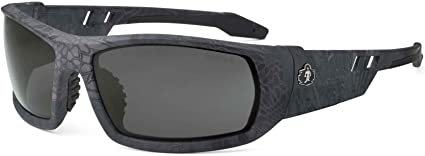 Skullerz Odin Anti-Fog Safety Sunglasses - Kryptek Typhon Frame, Smoke Lens