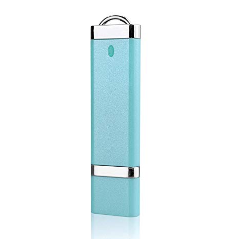 KEXIN 64GB USB Flash Drive 2.0 USB Memory Stick Lighter Shape Light Color Blue