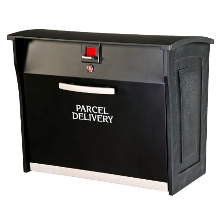Gorilla Box PAR10B01 Parcel Locking Box, Black, 1-Pack