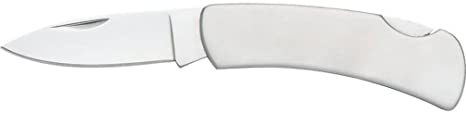 Maxam SKBT1 Stainless Steel Lockback Knife with Honed Blade