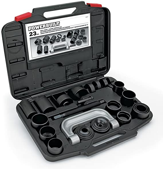 Powerbuilt Alltrade 648617 Kit #46 Master Ball Joint/U-Joint Service Tool Set - 23 Piece