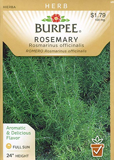 Burpee 61383 Herb Rosemary Seed Packet