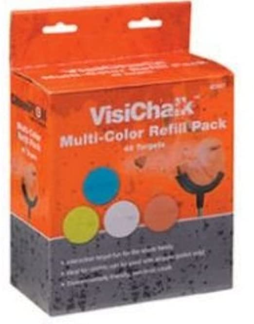 VisiChalk 3 Multi-Color Targets, 48ct