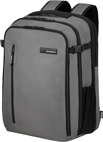 Samsonite Roader - Laptoprucksack erweiterbar 17.3 Zoll, 46 cm, 31.5/39.5 L, Grau (Drifter Grey)