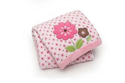 Carter's Easy Printed Embroidered Boa Blanket, Floral Mix (Discontinued by Manufacturer)