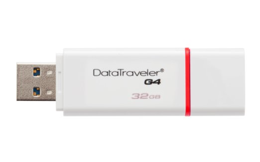 Kingston Digital 32GB Data Traveler 30 USB Flash Drive Red DTIG432GBET