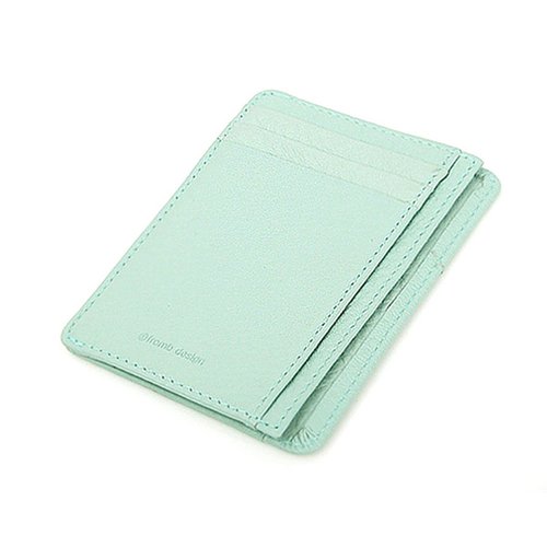 Leather Mini Slim Wallet Women Useful Card Wallets Small Purse Business Card Wallet