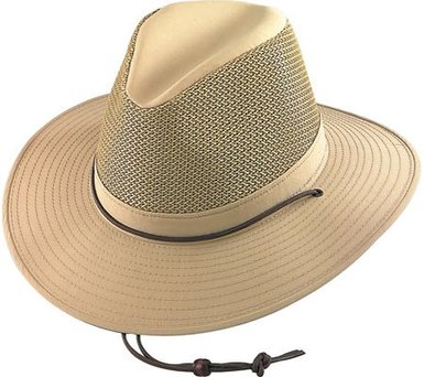 Henschel 5320 Mens Aussie Crushable UPF 50 Mesh Breezer Hat