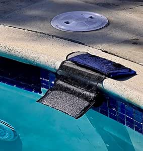 Critter Rescue Pool Ramp: Save Wildlife from Drowning - Frog, Mouse, Rat Escape Ramp. USA-Made, Blue, NA2010