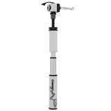 AiraceUSA Bike Telescope Mini Pump Compact and Portable Fits Presta Schrader and Dunlop Air Valves Lifetime Warranty