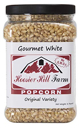 Hoosier Hill Farm - Popcorn American Original White XXL 4 Pound Jar