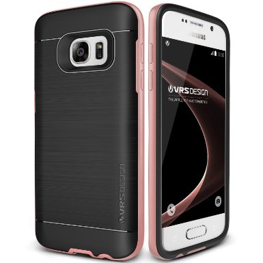 Galaxy S7 Case, VRS Design [High Pro Shield][Rose Gold] - [Military Grade Protection][Slim Fit] For Samsung S7