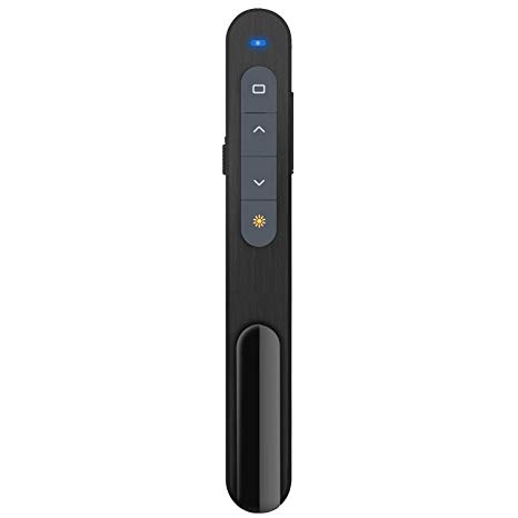 Neoteck 2.4GHz Wireless Presenter USB Wireless Presentation Clicker PowerPoint Remote Pointer Remote Control