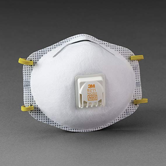 3M 8211 Particulate Respirator 8211 N95 10/Box