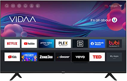 Hisense 40H55G - 40 inch Smart Full HD TV 1080P VIDAA Television with DTS TruSurround, 3HDMI (Canada Model) 2021