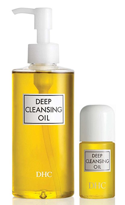 DHC Deep Cleansing Oil, 6.7 fl. oz & Deep Cleansing Oil Travel Size, 1 fl. oz.