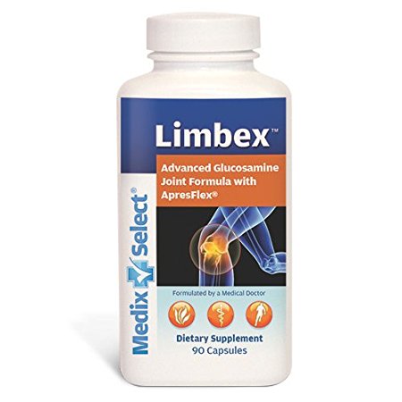 Limbex (90 Day Supply) Glucosamine & Chondroitin with Tumeric for Joint Health