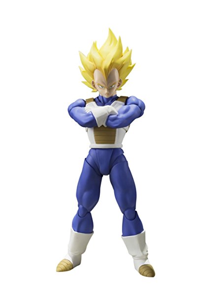 Bandai Tamashii Nations S.H. Figuarts Super Saiyan Vegeta (Cell Saga) "Dragon Ball Z" Action Figure