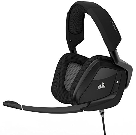 CORSAIR VOID PRO RGB USB Gaming Headset with DOLBY HEADPHONE 7.1 Surround Sound for PC - Carbon