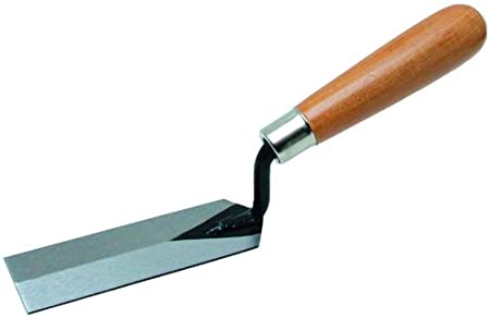 QLT By MARSHALLTOWN 97 5-Inch by 2-Inch Margin Trowel with Wooden Handle