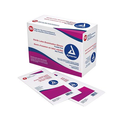 DX2453 - Sterile Powder-Free Latex Exam Glove Large