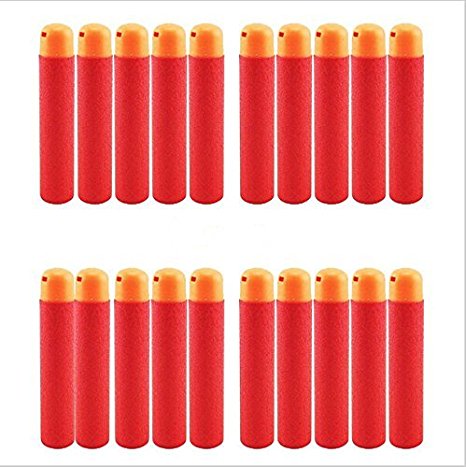 Yosoo 36Pcs Refill Darts Sniper Bullet Blaster for Nerf N-Strike Mega Centurion Toy Gun