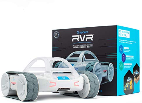 Sphero RVR: All-Terrain Programmable Coding Robot with Customizable Hardware Platform - STEM Educational Robot for Beginners, Builders & Hackers - Micro:bit, Arduino, Raspberry Pi Compatible