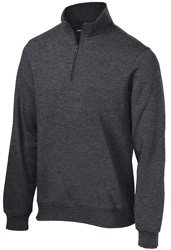 Men's Athletic 1/4-Zip Sweatshirt in Sizes XS-4XL