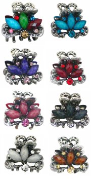 Set of 8 Mini Jaw Clips 0580-8