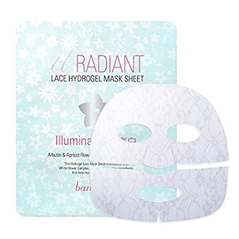 [Banila Co] It Radiant Lace Hydrogel Mask Sheet (Illuminating) 30g