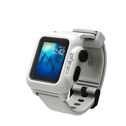 Catalyst Case for Apple Watch 42mm Series 2 - WaterProof Shock Resistant (Alpine White)