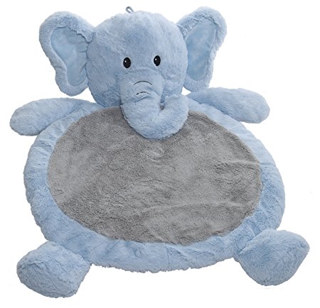 Mary Meyer Bestever Baby Mat, Elephant Blue