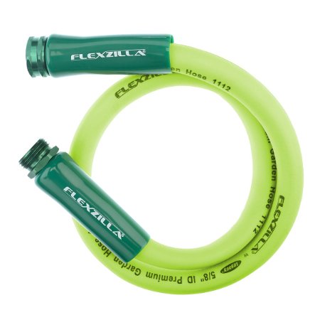 Legacy HFZG503YW Flexzilla 5/8" x 3' Hybrid Water Whip with 3/4" GHT Ends (Drinking Water Safe)