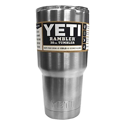 YETI Rambler Stainless Steel Vacuum Insulated Tumbler with Lid