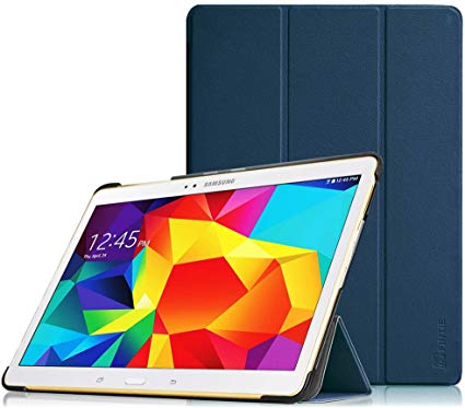 FINTIE Samsung Galaxy Tab S 10.5 (10.5-Inch) SlimShell Case - Super Thin Lightweight Stand Cover with Auto Sleep/Wake Feature, Navy
