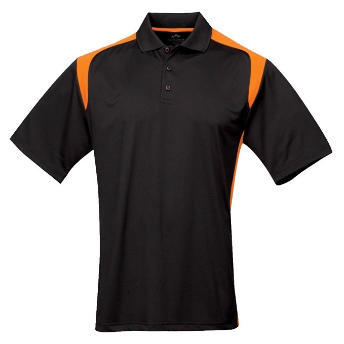 Tri-Mountain Men's 100% Polyester Sports Knit Golf Shirt (27 Colors, S-4XLT)